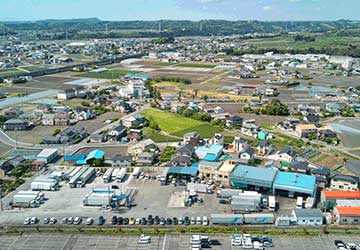 山岸運送株式会社本社の様子