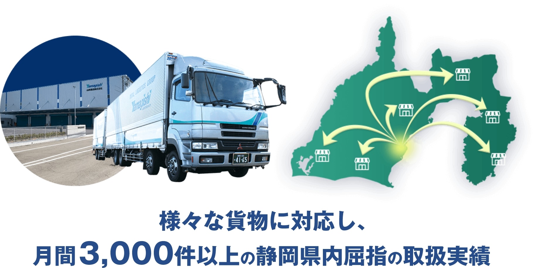 求貨求車サービス | 静岡県の共同配送・積み合わせ配送は山岸運送グループへ！