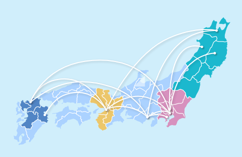 全国配送ネットワーク